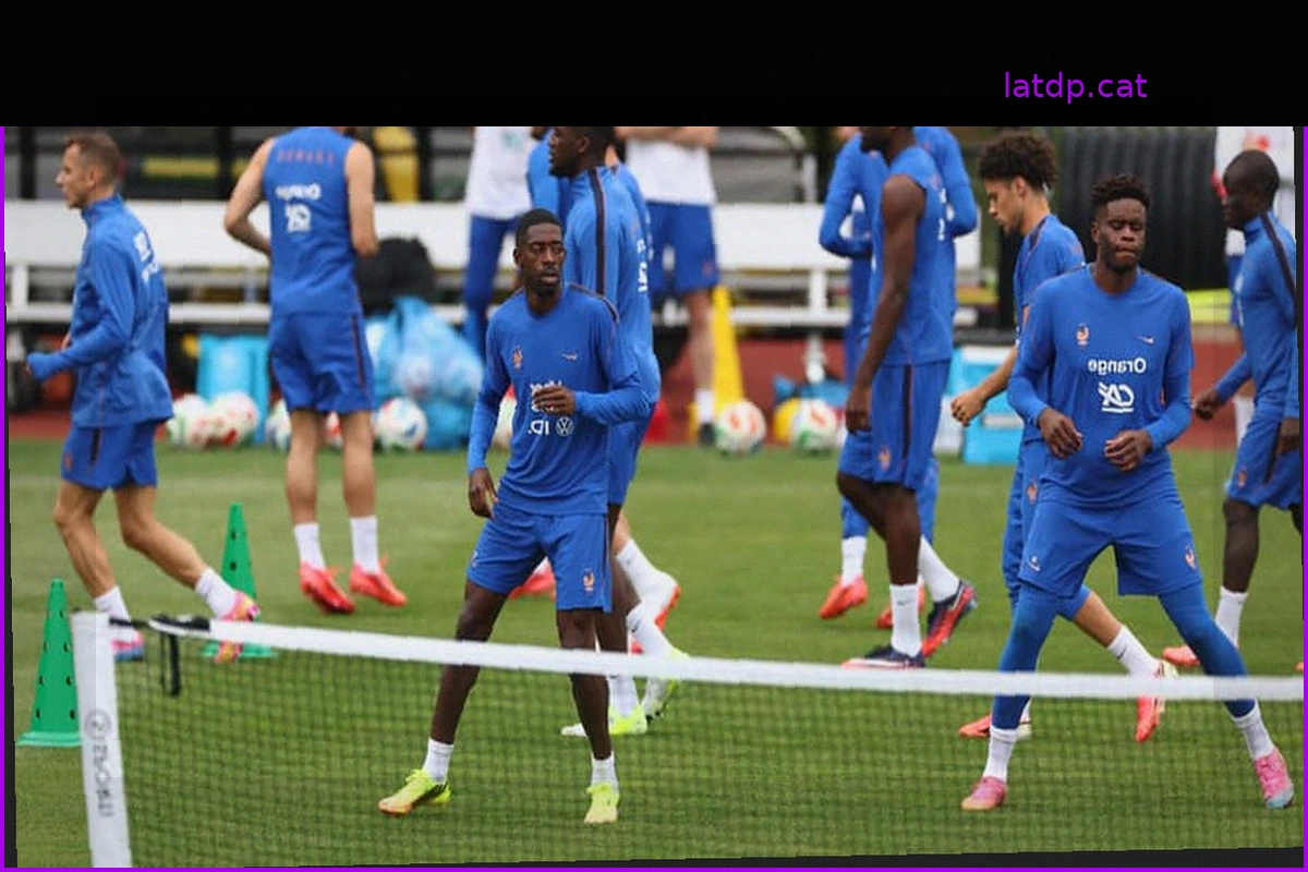 Francia vs. Marruecos: Tchouaméni entrena aparte, se perfila un once probable para los Bleus