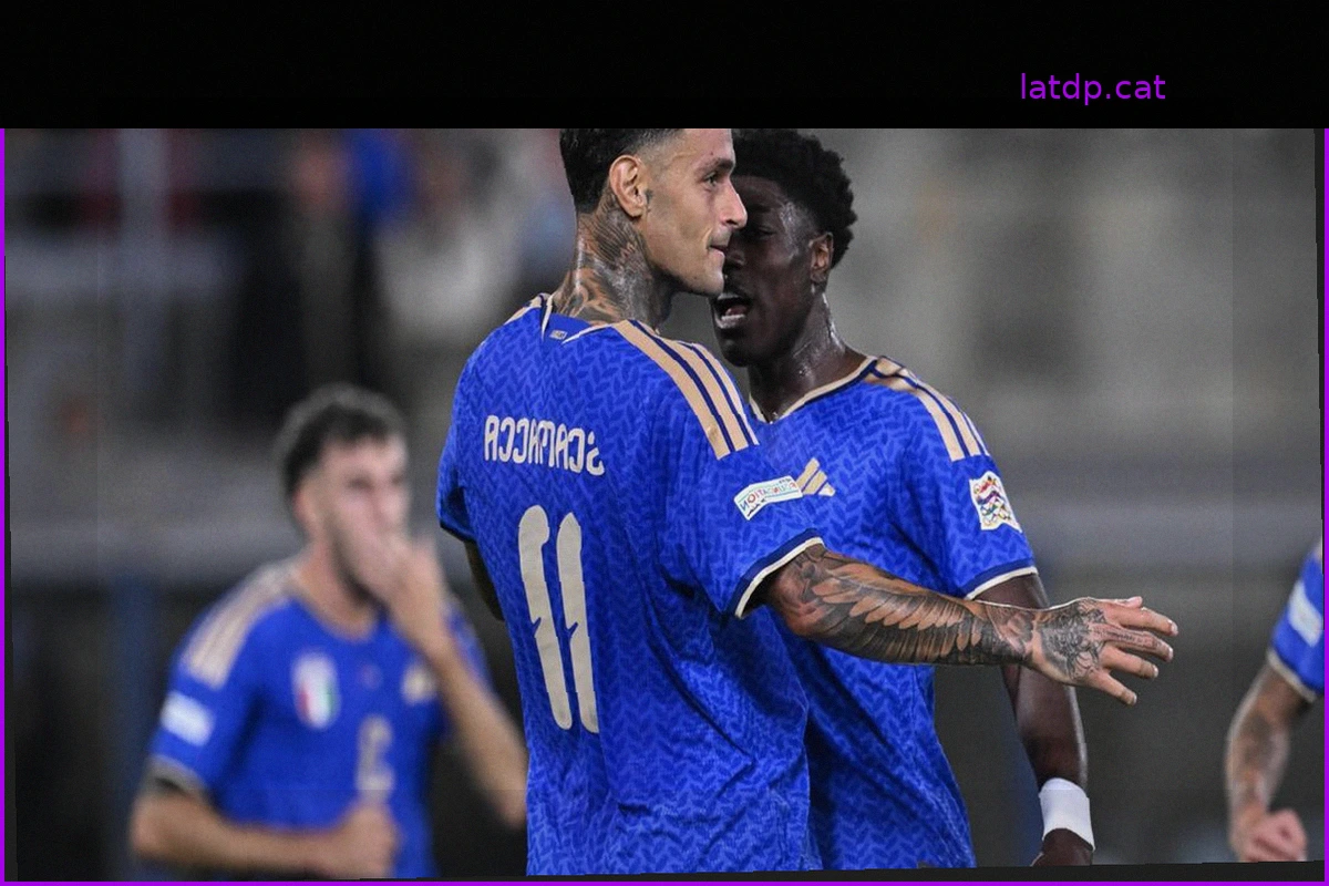 Italia Gana al Descanso Gracias a un Golazo de Scamacca